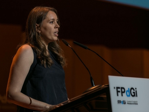Paraules d'Olga Felip, en nom dels premiats FPdGi 2015